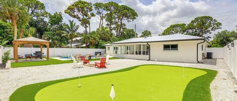 บ้านพัก (4 Bedrooms) | ด้านหน้าที่พัก