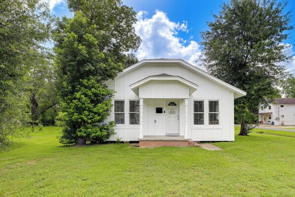 Façade de l’hébergement