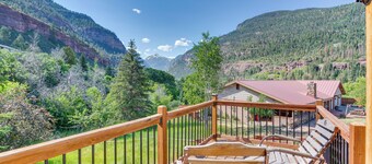 Magnificent Ouray Home w/ Deck & Mountain Views!