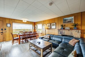 Cottage (3 Bedrooms) | Interior - Beachfront Cottage on Seaside Promenade w/ Hot Tub (Seaside)