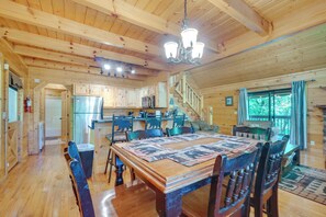 House (2 Bedrooms) | Interior - 3 Mi to Pigeon Forge Parkway: Cabin w/ Hot Tub! (Sevierville)