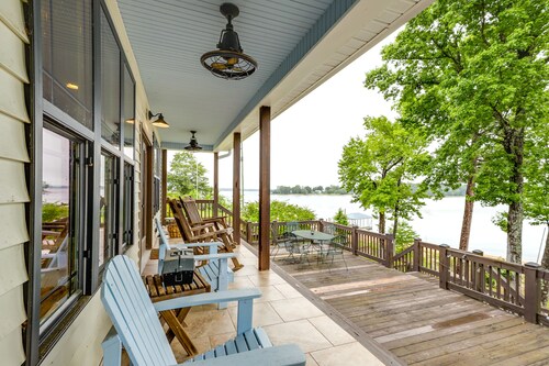 Lakefront Camden Vacation Rental w/ Decks & Dock!