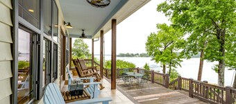 Lakefront Camden Vacation Rental w/ Decks & Dock!