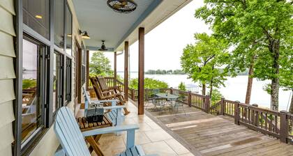 Lakefront Camden Vacation Rental w/ Decks & Dock!