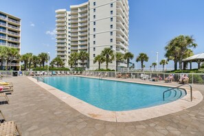 Outdoor pool - Ocean-view Orange Beach Condo w/ Community Perks! (Orange Beach)