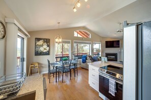 Cottage (2 Bedrooms) | Interior - Fire Pit & Views: Falconcrest Cottage in Payson! (Payson)