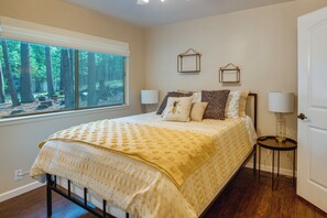 House (3 Bedrooms) | Interior - Furnished Deck: Secluded Arnold Cabin Rental! (Arnold)