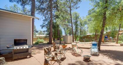Payson Vacation Rental Cabin w/ Grill + Fire Pit!