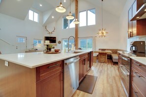 House (4 Bedrooms) | Interior - Modern Donnelly Cabin w/ Private Hot Tub (Donnelly)