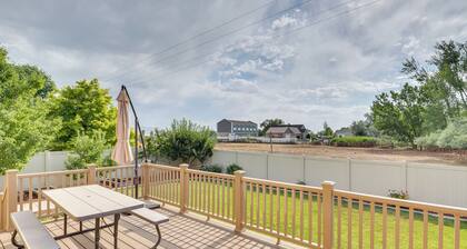 Spacious Utah Retreat w/ Deck, Grill & Fire Pit!