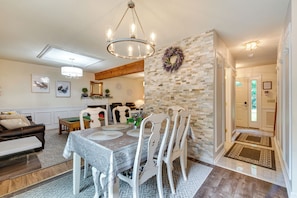 House (3 Bedrooms) | Interior - Hot Tub, Game Room & Fire Pit: Pocono Summit Home! (Pocono Summit)