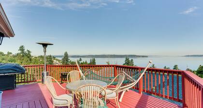 Federal Way Vacation Rental: Bay & Mountain Views!
