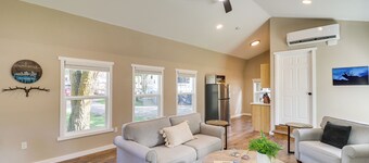 20 Mi to Glacier Natl Park: Pet-friendly Cabin