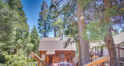 Crestline Area Vacation Rental Cabin w/ Decks!