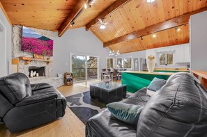 House (4 Bedrooms) | Interior - Tree-lined Lake Arrowhead Cabin ~ 1 Mi to Village! (Lake Arrowhead)