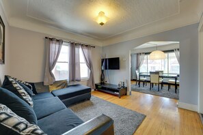 House (4 Bedrooms) | Interior - Detroit Vacation Rental w/ Porch & Fenced Backyard (Highland Park)