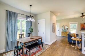 Interior - Getaway w/ Fire Pit: 3 Mi to River Arts District! (Asheville)