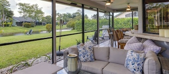 Pet-friendly Wellington Vacation Rental on Canal!