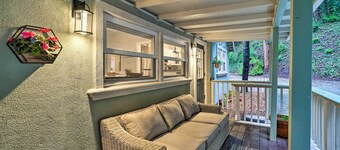 加州小屋，距紅木健行步道不到 4 英里