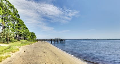 Private Beach + Dock: Waterfront Panacea Retreat!
