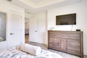 House (4 Bedrooms) | Interior - Furnished Lanai & Yard: Comfy Lehigh Acres Getaway (Lehigh Acres)