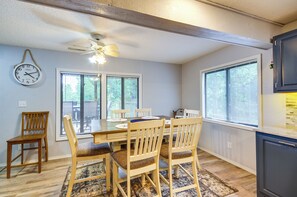 House (3 Bedrooms) | Interior - Waterfront Home w/ Views & Dock in Sunrise Beach! (Sunrise Beach)