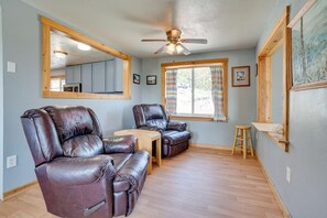 Interior - Secluded Washington Cabin Near Hikes & Lakes! (Tonasket)