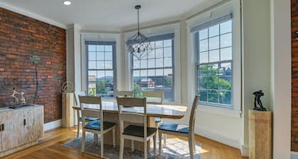 Contemporary Cohoes Retreat w/ Electric Fireplace!