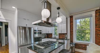 Contemporary Cohoes Retreat w/ Electric Fireplace!