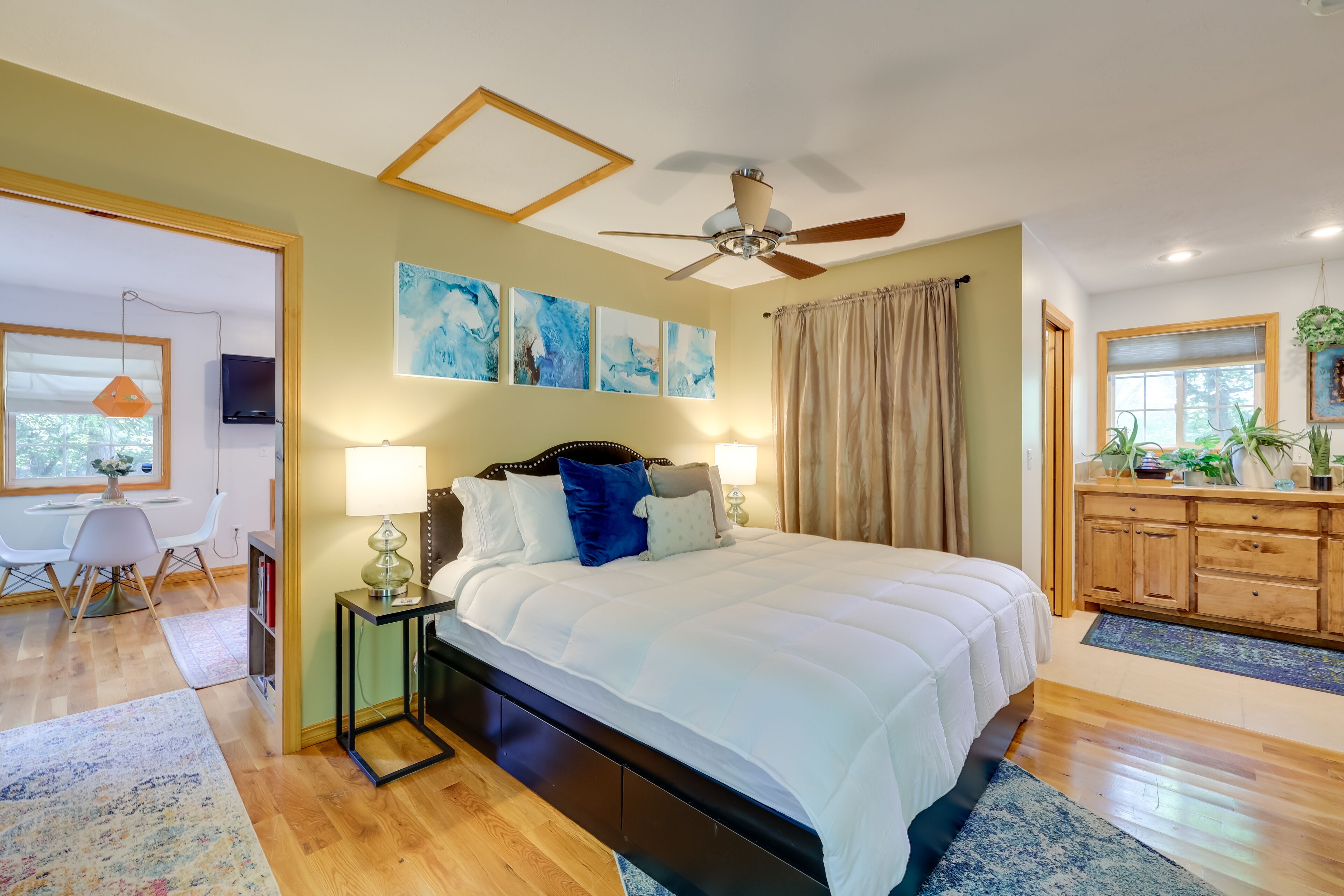 村舍 (1 Bedroom) | 1 多间卧室、熨斗/熨衣板、免费婴儿床、床单