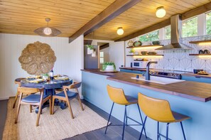 House (1 Bedroom) | Interior - Whidbey Island Oasis: Walk to Beach, Hot Tub, View (Greenbank)