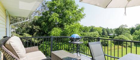 Fachada de la propiedad