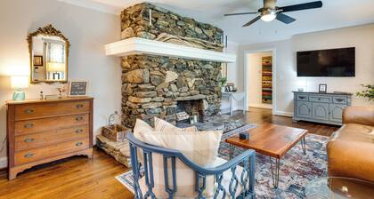 Hendersonville Haven w/ Fire Pit, Grill, Deck!