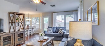 Fenced Yard + Patio: Family Home in Round Rock