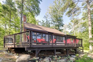House (3 Bedrooms) | Interior - Waterfront Maine Vacation Rental w/ Private Dock (Bradley)