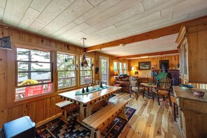 House (3 Bedrooms) | Interior - Waterfront Maine Vacation Rental w/ Private Dock (Bradley)