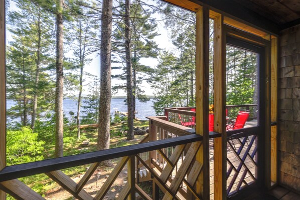 House (3 Bedrooms) | Interior - Waterfront Maine Vacation Rental w/ Private Dock (Bradley)