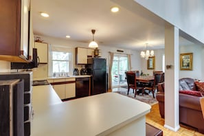 House (3 Bedrooms) | Interior - Fire Pit, Kayaks & Hammocks: Long Pond Home! (Long Pond)