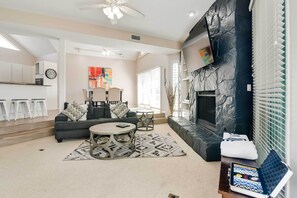 House (3 Bedrooms) | Interior - Pet-friendly Galveston Home w/ Wraparound Deck (Galveston)