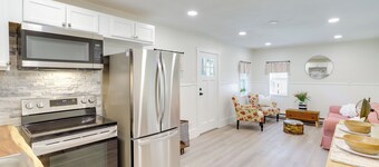 2 Mi to Hagar Beach: Charming Home w/ Fire Pit!