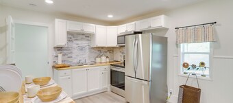 2 Mi to Hagar Beach: Charming Home w/ Fire Pit!