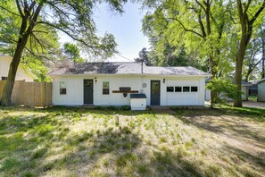 House (2 Bedrooms) | Front of property - 2 Mi to Hagar Beach: Charming Home w/ Fire Pit! (Benton Harbor)