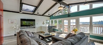 ชายหาดส่วนตัวที่ วอเตอร์ฟรอนต์ ฮาร์สทีน ไอส์แลนด์ เอสเคป