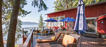 Lakefront Bliss: Coeur D'alene Cabin w/ Dock!