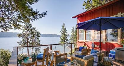Lakefront Bliss: Coeur D'alene Cabin w/ Dock!
