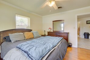 Casa (3 Bedrooms) | 3 habitaciones, tabla de planchar con plancha y ropa de cama 