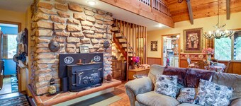 Cute Overgaard Vacation Rental Cabin w/ Deck!