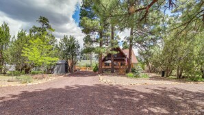 Property grounds - Cute Overgaard Vacation Rental Cabin w/ Deck! (Overgaard)