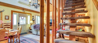 Cute Overgaard Vacation Rental Cabin w/ Deck!