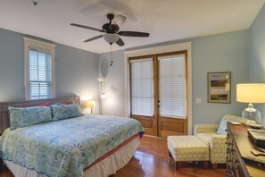 2 bedrooms, iron/ironing board, free cots/infant beds, bed sheets